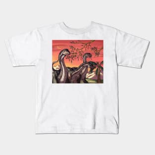 Dinosaurs at Dusk Kids T-Shirt